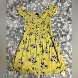 Streetwear society floral  dress w/ pockets
